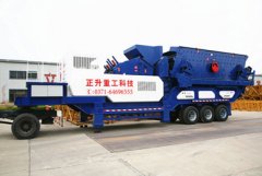 建筑垃圾移动破碎站六大优势 助力建筑垃圾